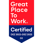 Gecertificeerd als "Aantrekkelijke werkgever" door Great Place to Work®