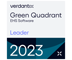 Quentic is uitgeroepen tot "Leader" in het Verdantix Green Quadrant EHS Software Rapport 2023